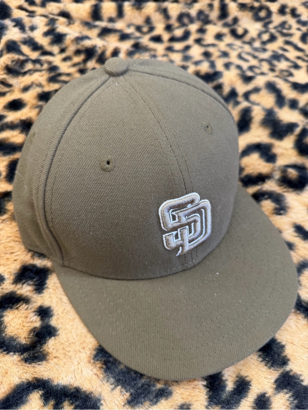 adidas Olive Green Baseball Cap with White Embroidered Logo